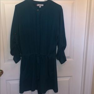 Teal JLO romper
